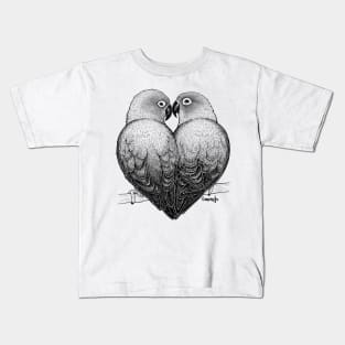 Lovebirds Kids T-Shirt